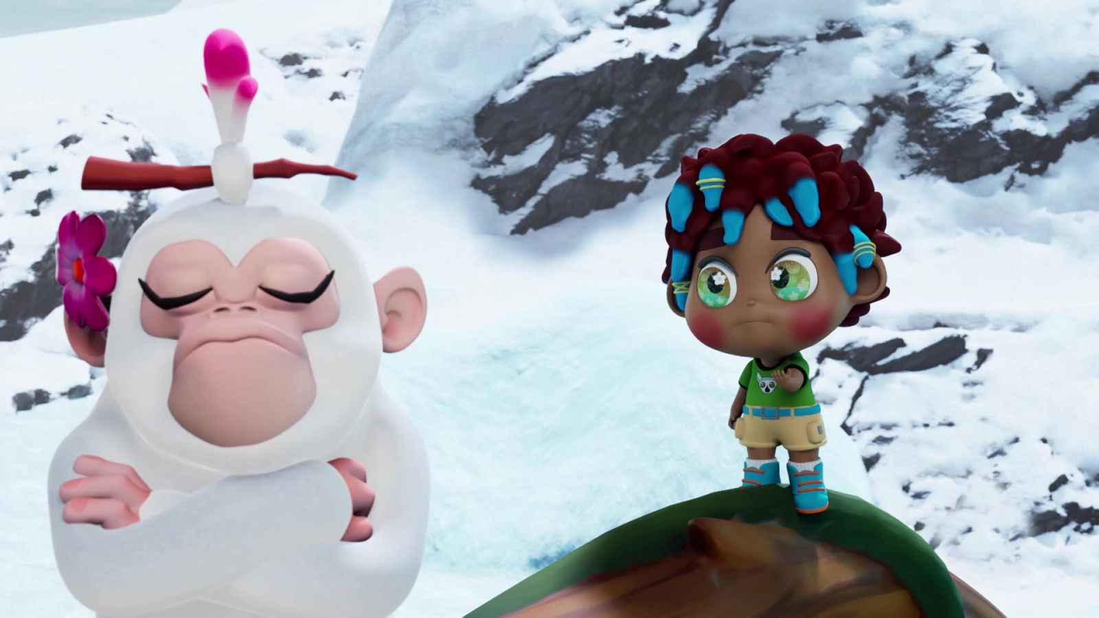 La gorila albina del Congo - Trotties | Ver