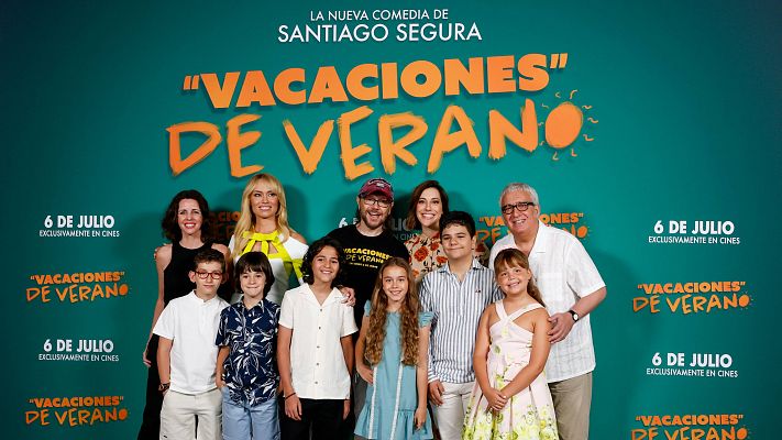 Telediario 1 - Santiago Segura preparado para reventar la taquilla un año más con "Vacaciones de verano"