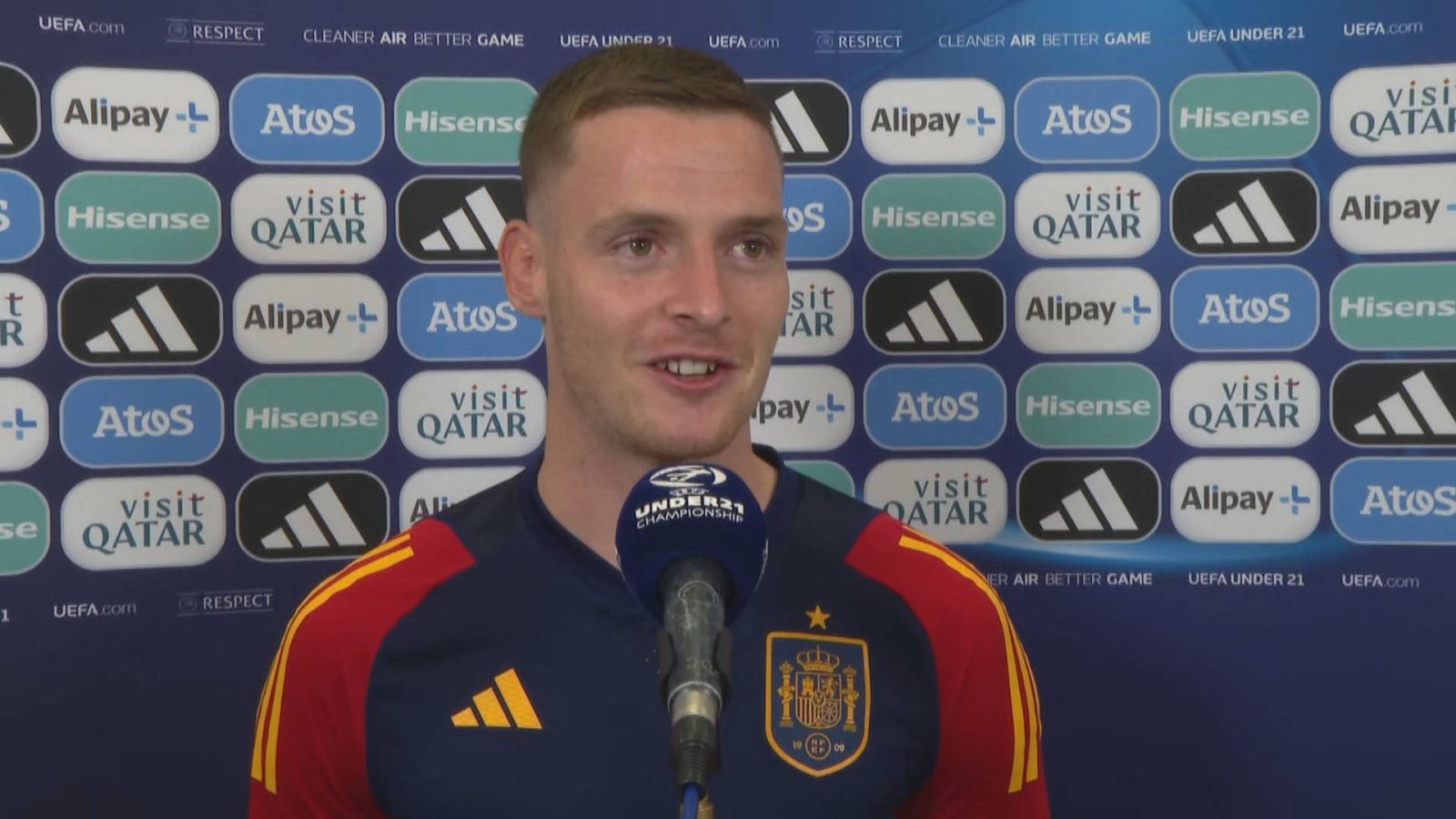 Europeo sub-21 | Sergio Gómez: "Estamos en un buen momento y hay que aprovecharlo" -- Ver ahora