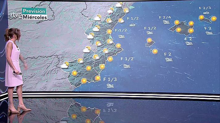 El tiempo - Probabilidad de chubascos y tormentas localmente fuertes en el nordeste de Cataluña, Teruel e interior de Castellón