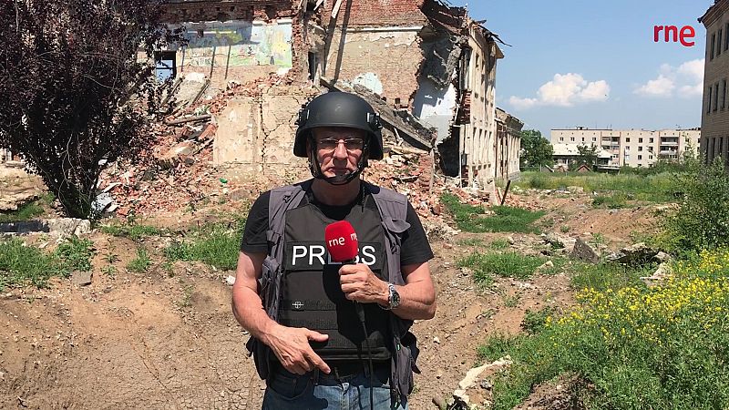 RNE, testigo de los bombardeos en Siversk: los combates continúan mientras la ONU envía ayuda humanitaria