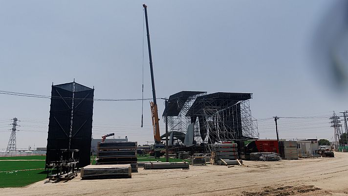 Telediario 1 - Más de cien bandas actuarán en el Festival Mad Cool que se inaugura este jueves en Madrid