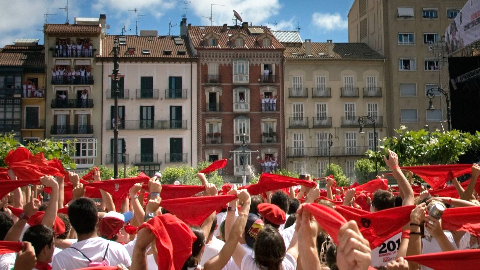 Pamplona se prepara para el Chupinazo que de comienzo a San Fermín 2023