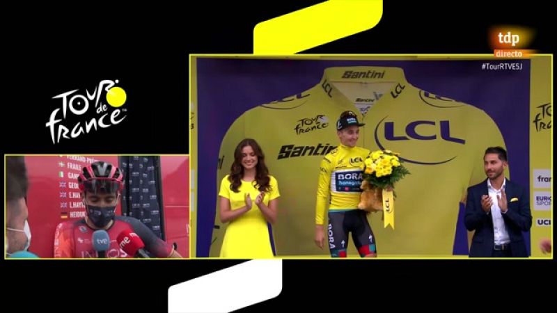 Tour 2023: Omar Fraile se muestra satisfecho tras la 5ª etapa | Ver