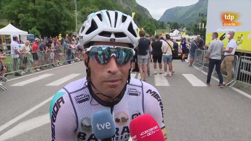 Mikel Landa: "He ido salvando los días, pero hoy habré ido a mi sitio en el Tour" -- Ver ahora