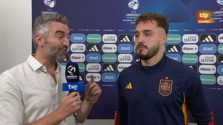  - Arnau Tenas, MVP del partido: ""El mejor jugador para mí hoy es el equipo"