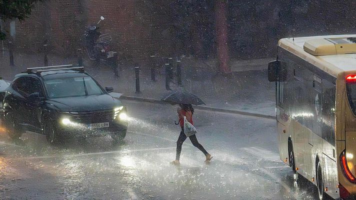 El tiempo - Riesgo de fuertes tormentas en el noreste peninsular y temperaturas al alza