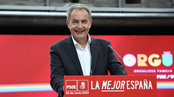 Informativo 24h - Zapatero carga contra el PP por pedir la abstención del PSOE si gana: "Ni se lo planteó cuando Sánchez la necesitó"