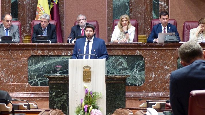 Informativo 24h - López Miras pide a Vox que facilite su investidura por "responsabilidad": "Un fracaso decepcionaría a sus votantes"