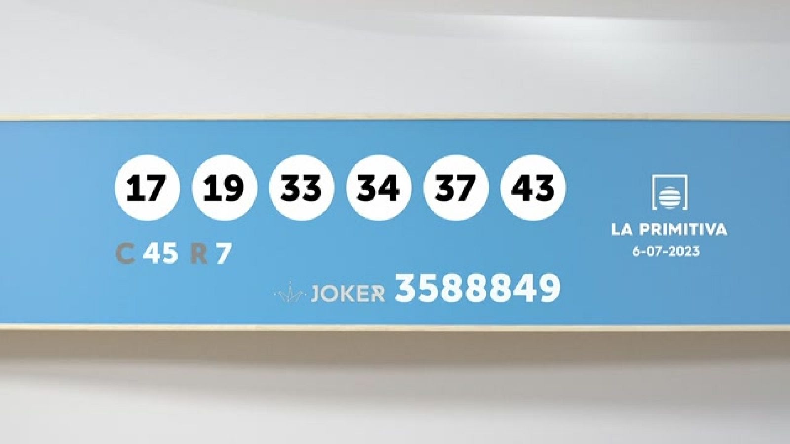 Sorteo de la Lotería Primitiva y Joker del 06/07/2023 - Ver ahora