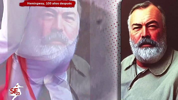San Fermín - Hemingway, "corresponsal del pasado" en el primer encierro de San Fermín 2023: "La igualdad y la inclusión han avanzado"
