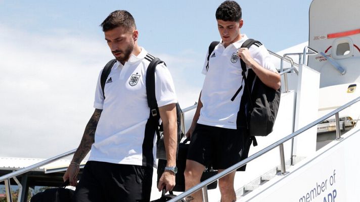 Telediario Matinal - Solo un entrenamiento para la sub-21 antes de la gran final del Europeo