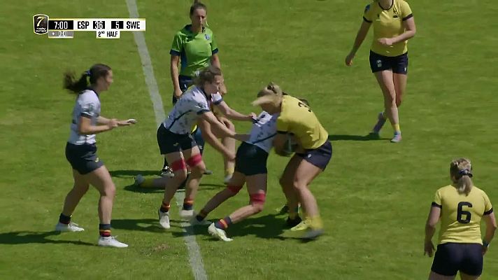 Rugby - Sevens Championship Series España - Suecia (F)