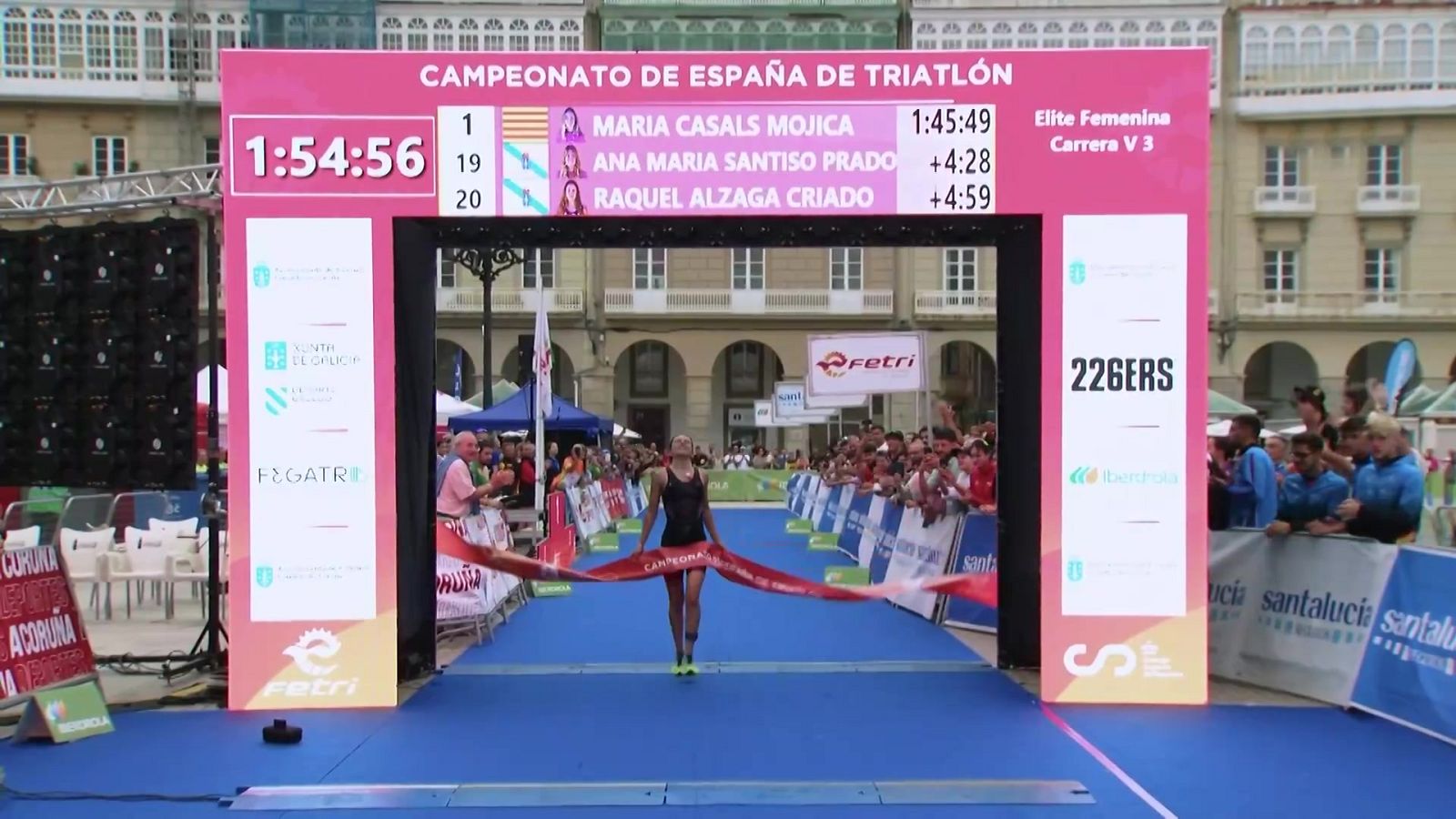 Triatlón - Campeonato de España distancia olímpica A Coruña - ver ahora