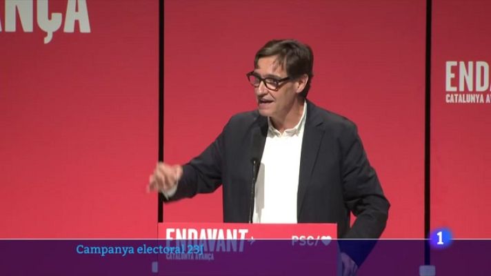 L'Informatiu - Un possible referèndum, la defensa de la llengua o la convivència, sobre la taula dels partits pel 23J