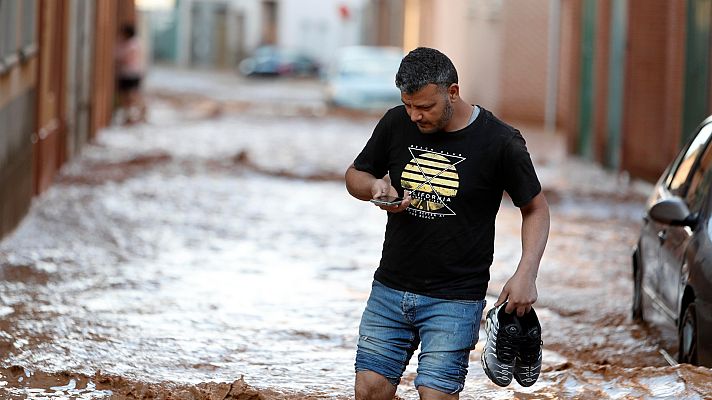 Telediario Fin de Semana - La Rioja: El Rincón de Soto valora los daños tras las riadas