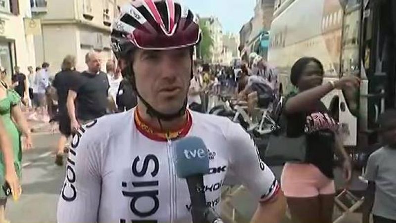 Ion Izagirre: "'Quería ayudar a Coquard, pero ha sido imposible" - ver ahora