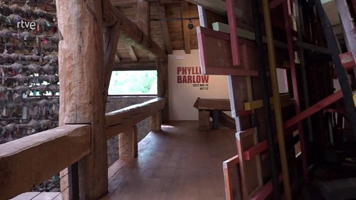 Atención obras - La artista británica Phyllida Barlow llega a Chillida Leku