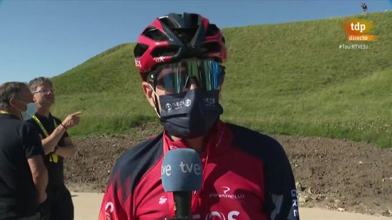 Tour 2023 | Carlos Rodriguez: "Nos han fallado un poco las piernas en el último kilómetro"