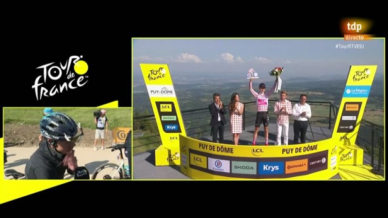 Tour de Francia 2023, etapa 9 | Entrevista David de la Cruz | Ver