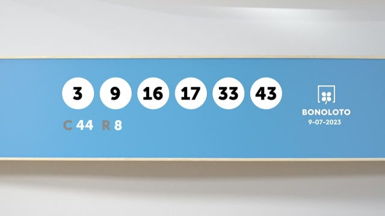 Sorteo de la Lotería Bonoloto del 09/07/2023 - Ver ahora