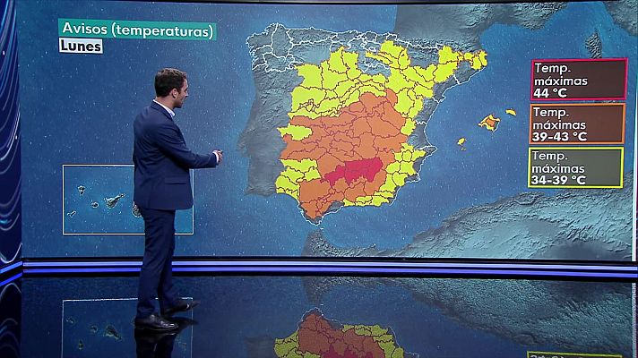 El tiempo - Los restos de un frente dejarán un predominio de los cielos nubosos en el área cantábrica con precipitaciones, en general débiles