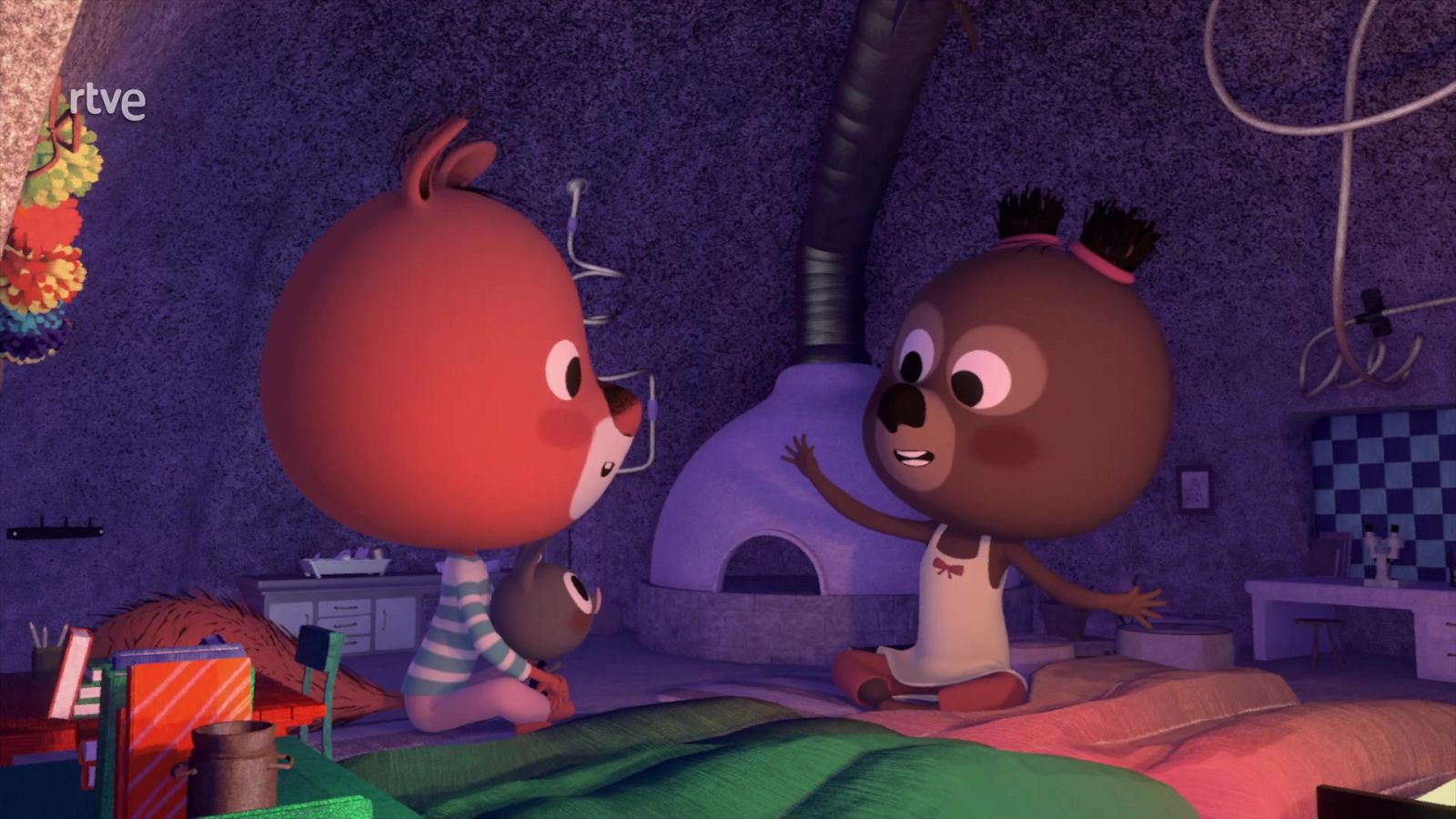 La fiesta de pijamas - Edu y Lucy | Ver