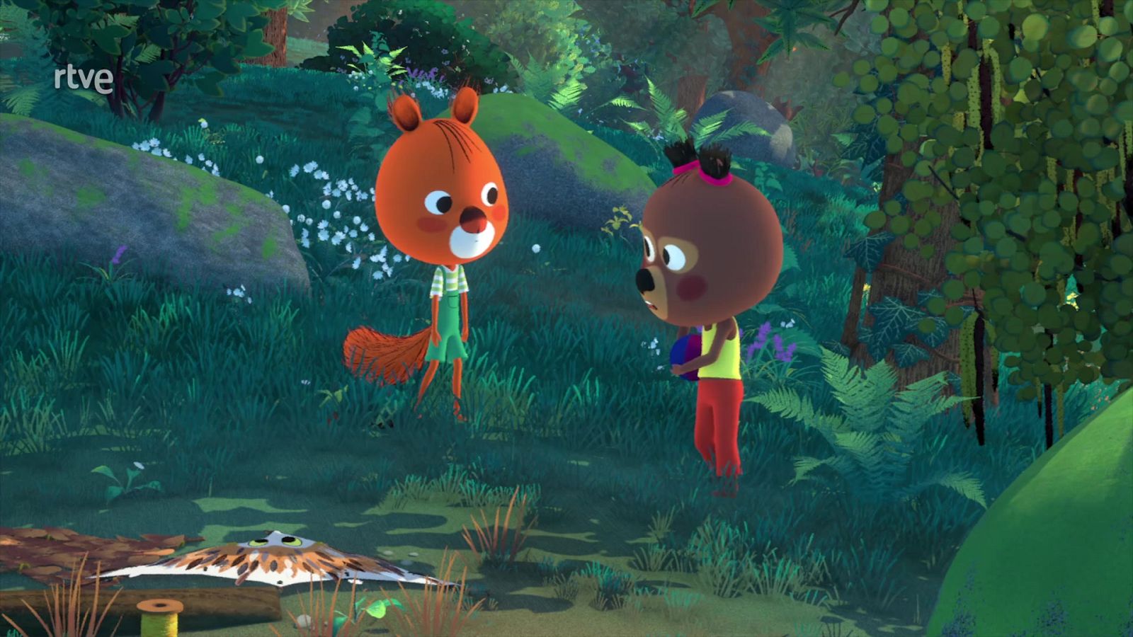 El cordón en la pata - Edu y Lucy | Ver