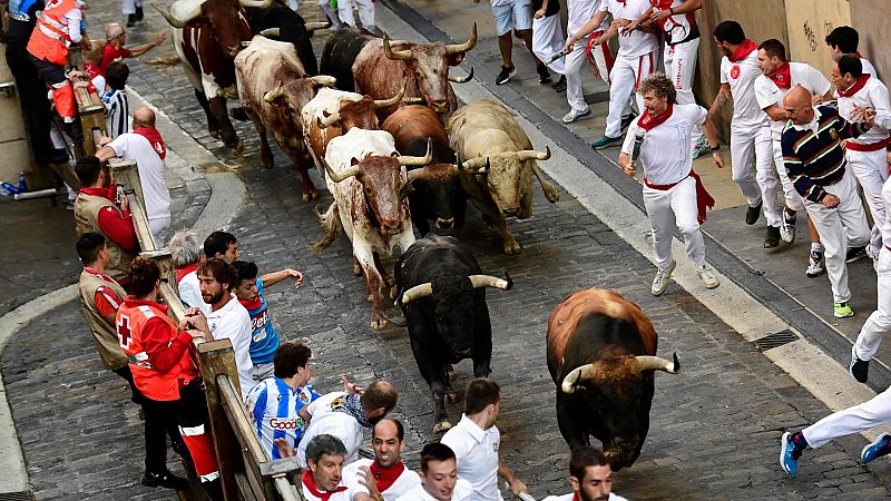 Vive San Fermín 2023 - Cuarto encierro - ver ahora
