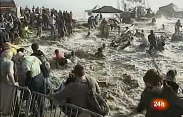  - Susto en una competición de surf