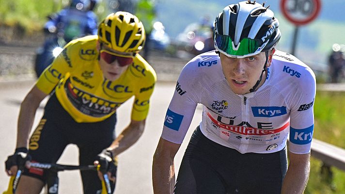 Telediario 2 - Tour | Pogacar: "Vingegard y yo tenemos una buena rivalidad"