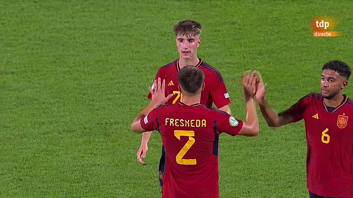 Fútbol - España empata ante Noruega y pasa a semifinales del Europeo sub-19 como primera de grupo