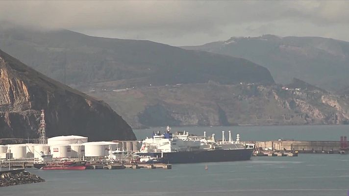 Telediario 2 - Rusia fue el mayor proveedor de gas a España en el mes de junio