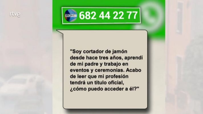 Aquí hay trabajo - Nuevo título: Cortador de Jamón