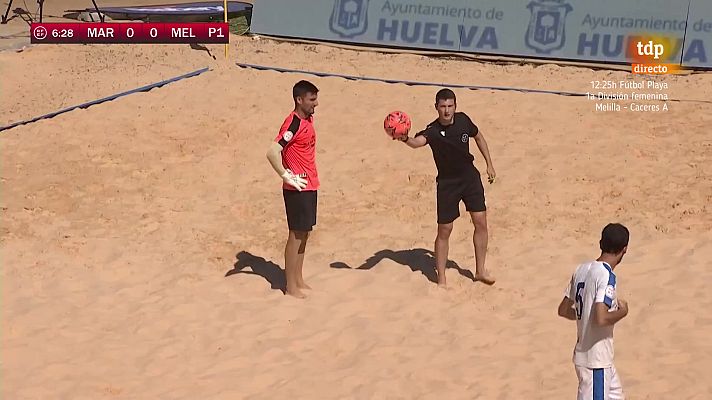 Fútbol  Playa - 1ª División Masculina: Fútbol Playa Marbella - CDE Melistar