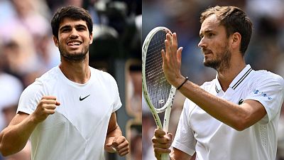 Carlos Alcaraz, seguro antes de la semifinal de Wimbledon