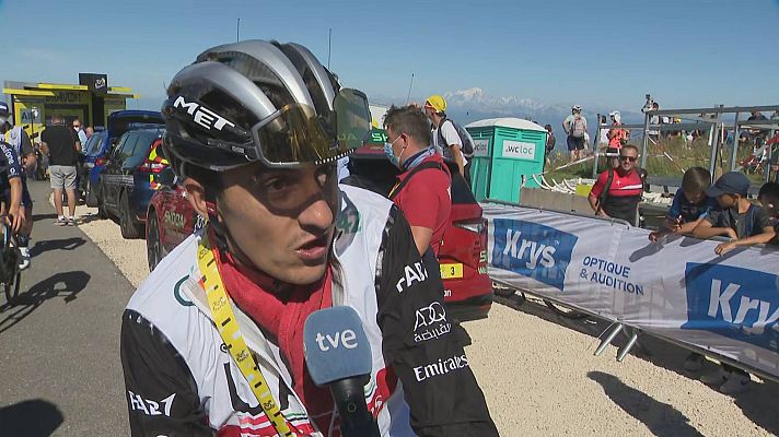 Tour de Francia - Marc Soler, a RTVE: "Nos vamos acercando. A Pogacar le vienen bien las dos próximas etapas"