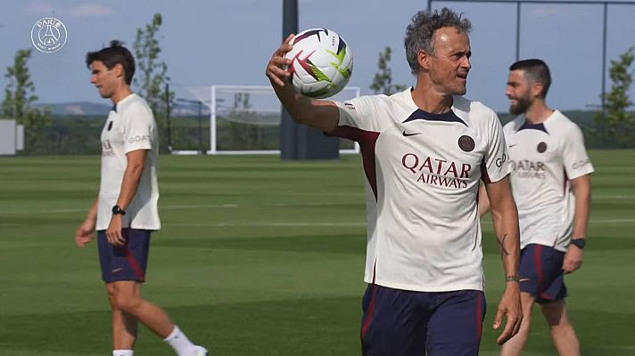 Telediario 2 - Mpappé y Neymar, a punto de volver al PSG de Luis Enrique