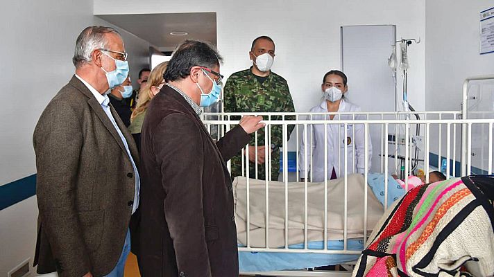 Informativo 24h - Reciben el alta los cuatro niños desaparecidos durante 40 días en la selva de Colombia