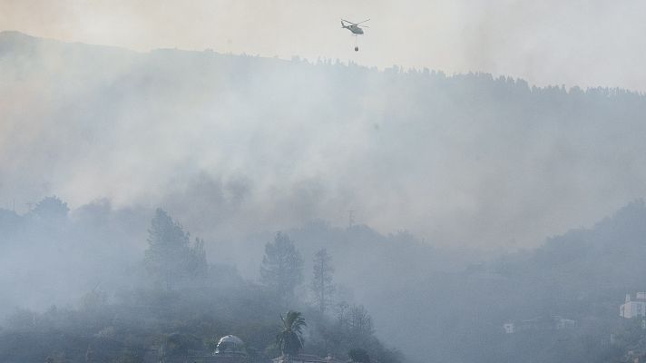 Telediario Fin de Semana - Incendio en La Palma: más de 200 hectáreas calcinadas y medio millar de desalojados