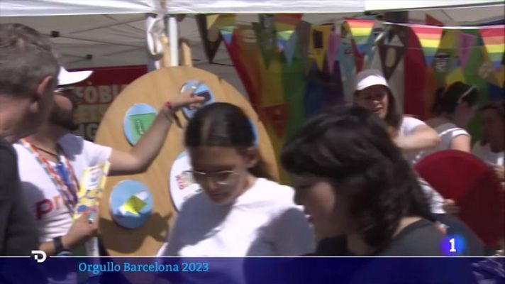 Telediario Fin de Semana - El Barcelona Pride reúne a miles de personas