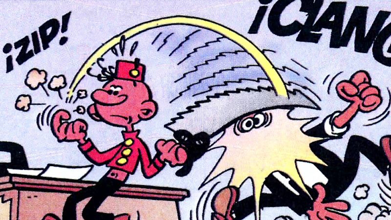 Millones de jóvenes se aficionaron a la lectura gracias a las viñetas de Ibáñez | Ver