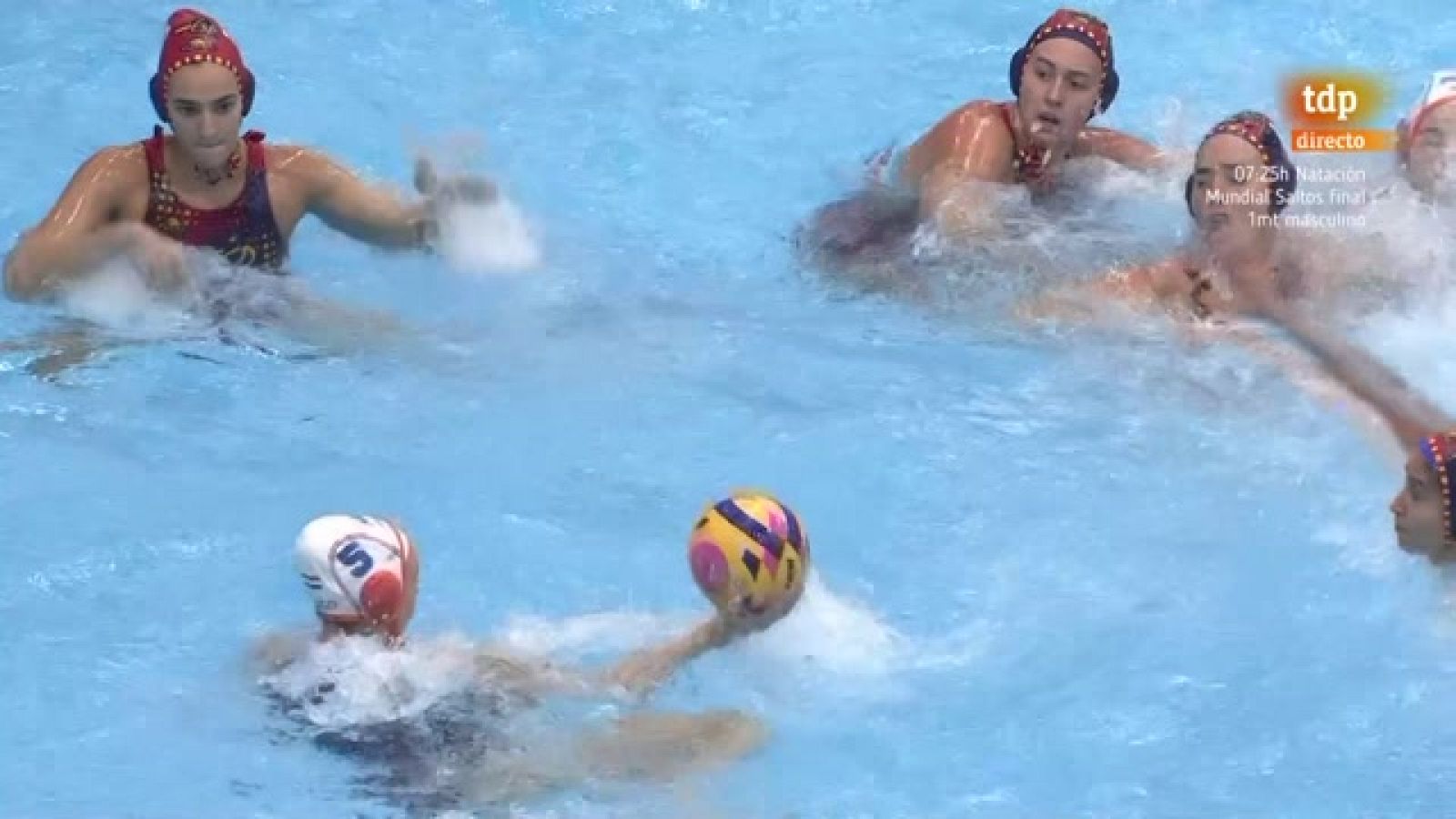 Waterpolo - Campeonato del Mundo. 1ª ronda femenina: Países Bajos - España - ver ahora