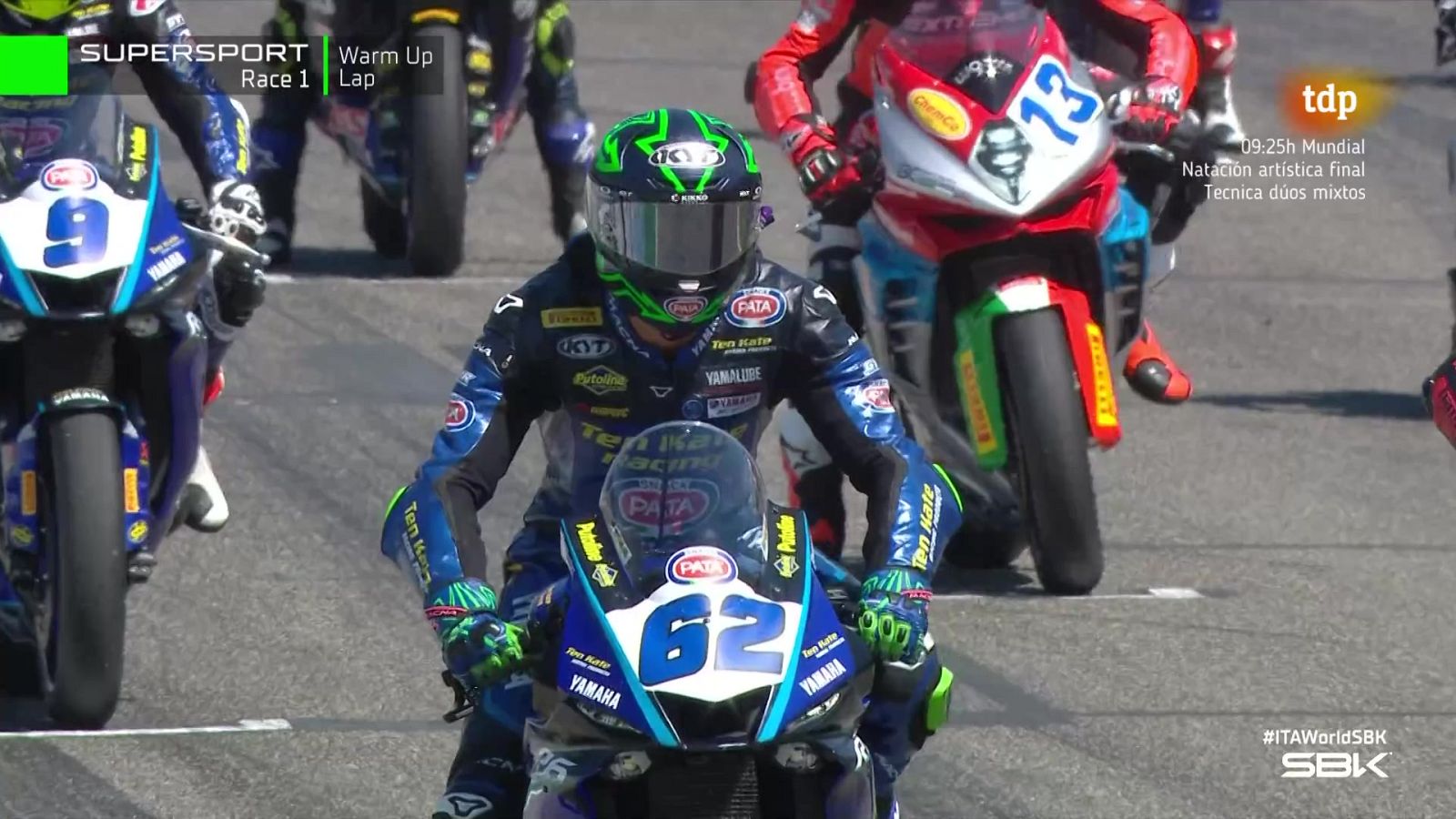 Motociclismo - Campeonato del Mundo Superbike Imola. WorldSSP 1ª carrera - ver ahora