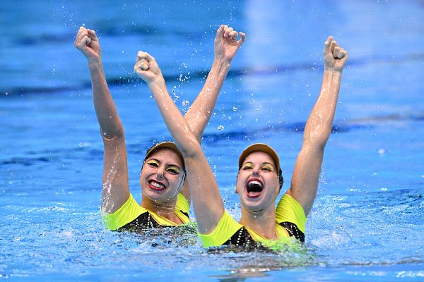Natación - Un ejercicio brillante y las penalizaciones dan a España el bronce en el dúo técnico