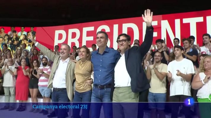 L'Informatiu - Últim diumenge de campanya: els partits recorren el territori per presentar les seves propostes i convèncer els indecisos