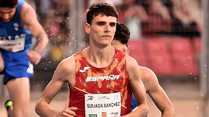 Atletismo - Alejandro Quijada gana el oro en los 3000 obstáculos del Europeo sub23
