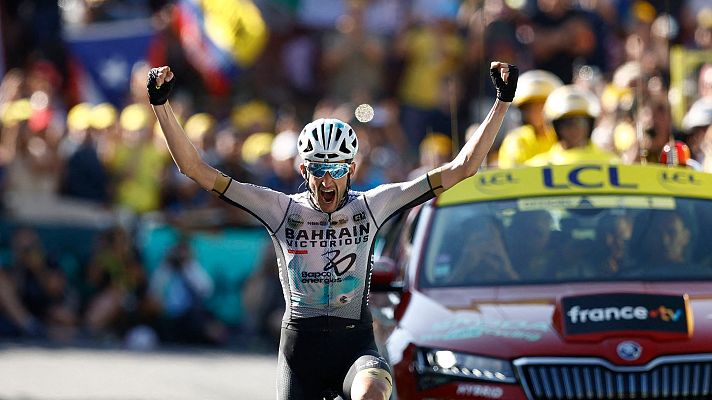 Tour de Francia - Tour de Francia 2023 | Poels culmina con éxito una larga escapada en el Mont Blanc; Pogacar y Vingegaard mantienen el pulso