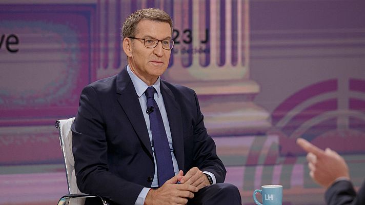 La hora de La 1 - Feijóo: "Si el PSOE está tan preocupado por los pactos con Vox, que nos deje gobernar y se abstenga"