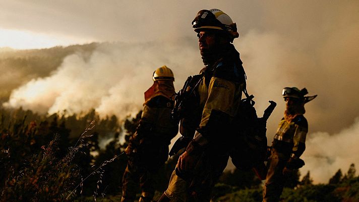 La hora de La 1 - Incendio fuera de control en La Palma